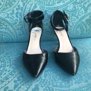 Nine West Ankle Strap Patent/Leather Pump